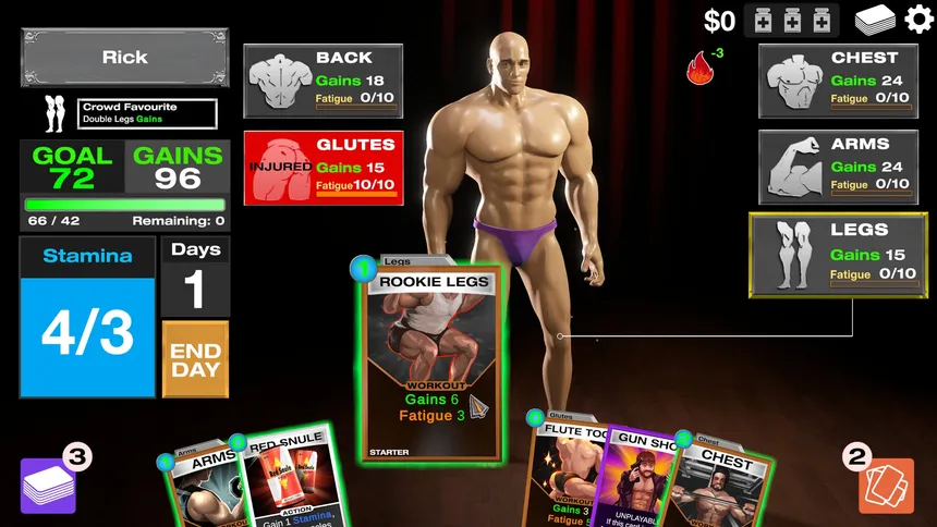 Скриншот 1 к игре GET YOKED: Extreme Bodybuilding