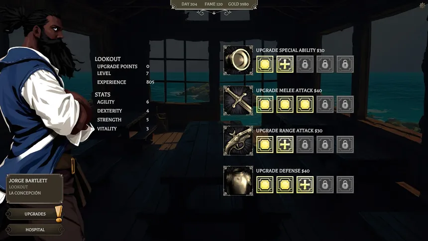 Скриншот 3 к игре Pirate Sagas:  The Golden Age
