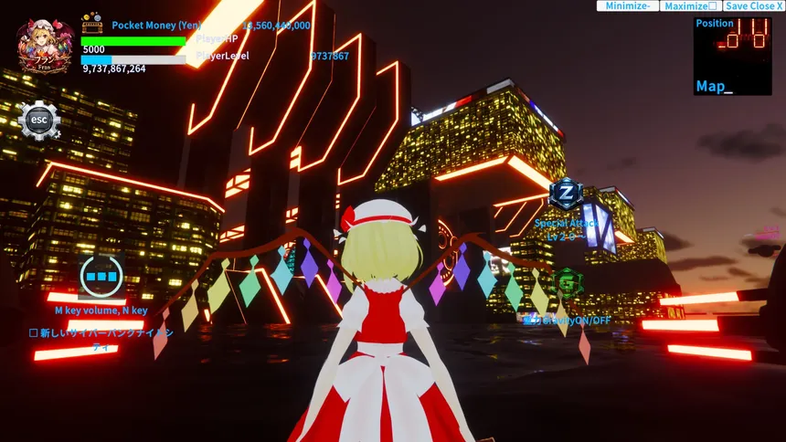 Скриншот 7 к игре 東方エターナルフロンティア(TouhouEternalFrontier)