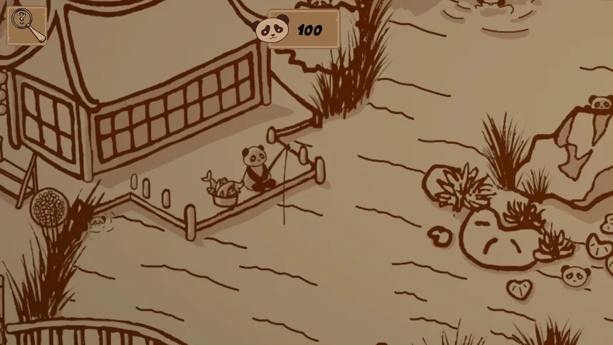 Скриншот 1 к игре 100 Hidden Pandas: Village