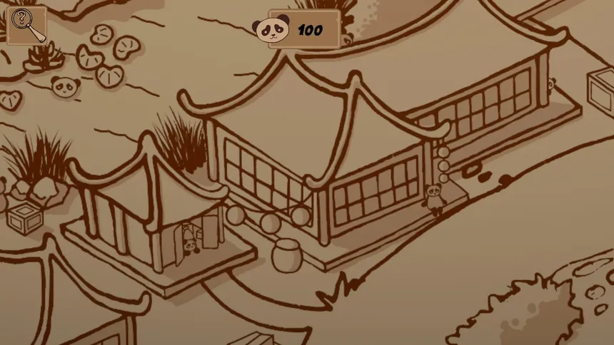 Скриншот 2 к игре 100 Hidden Pandas: Village
