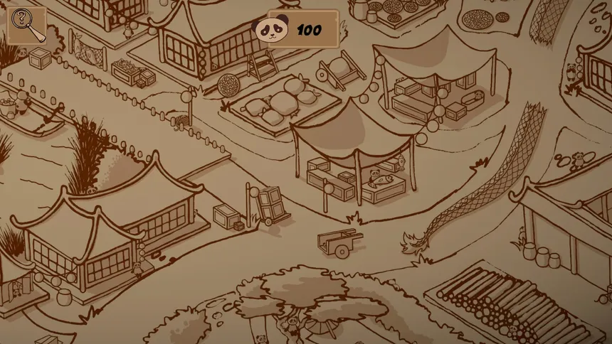 Скриншот 6 к игре 100 Hidden Pandas: Village