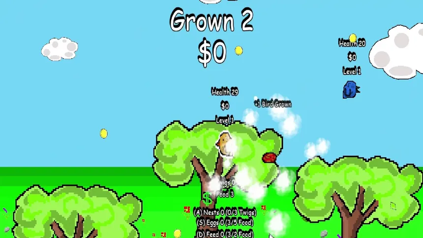 Скриншот 4 к игре Frantic Birdies