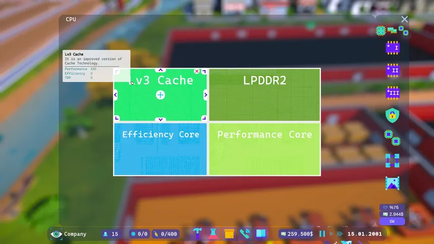 Скриншот 5 к игре Processor Dev Tycoon