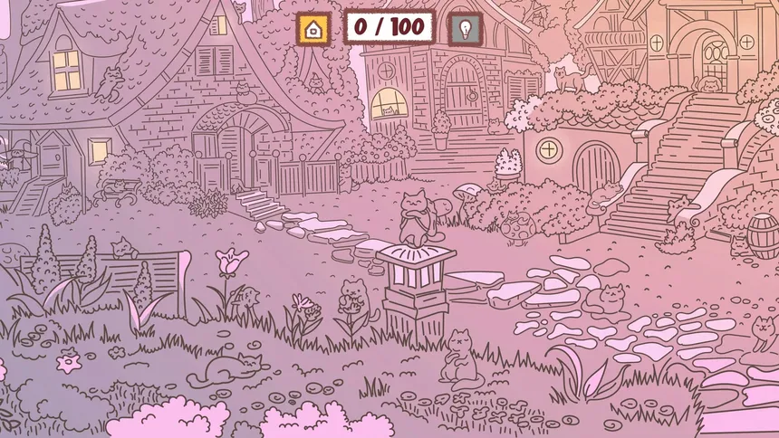 Скриншот 3 к игре Cats Visiting Fairy Tales