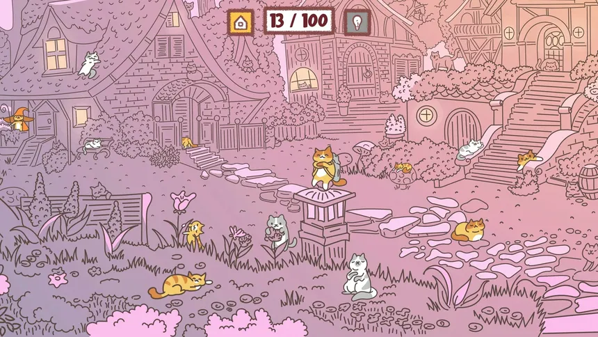 Скриншот 4 к игре Cats Visiting Fairy Tales