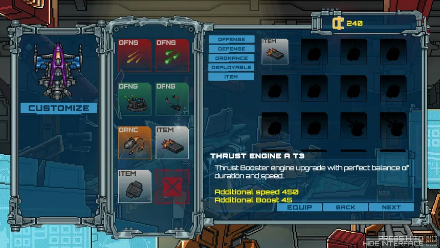 Скриншот 4 к игре Hyperspace Striker