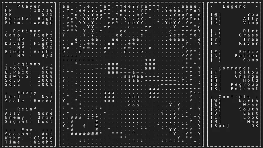 Скриншот 1 к игре Flow of Banners: Grim Whistles