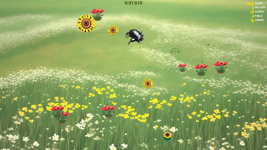 Скриншот 3 к игре Aim Trainer Bee Pro