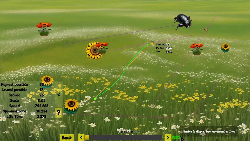 Скриншот 7 к игре Aim Trainer Bee Pro