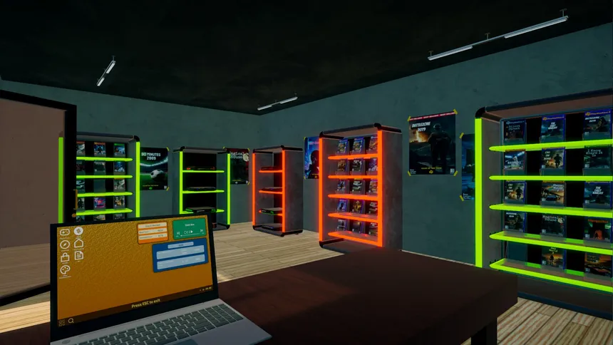 Скриншот 1 к игре Console Store Simulator