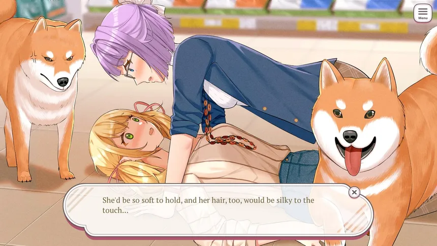 Скриншот 2 к игре Double Date - Yuri Visual Novel