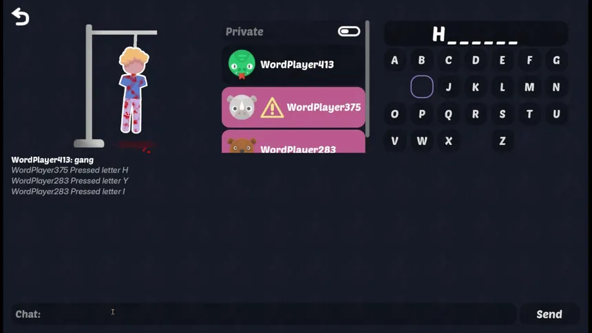 Скриншот 2 к игре Project Hangman