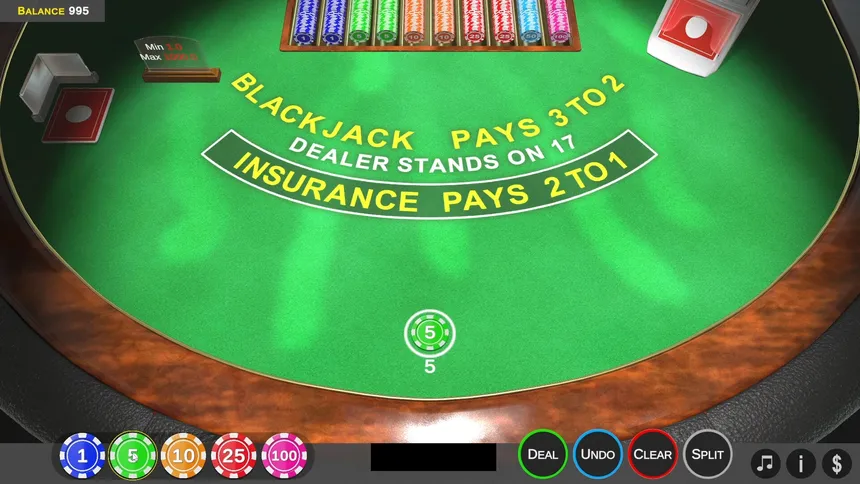 Скриншот 1 к игре Blackjack