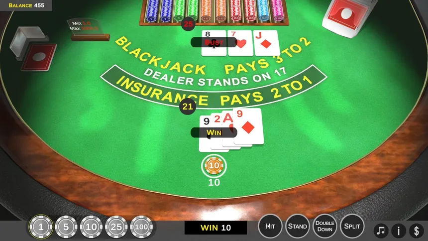 Скриншот 2 к игре Blackjack