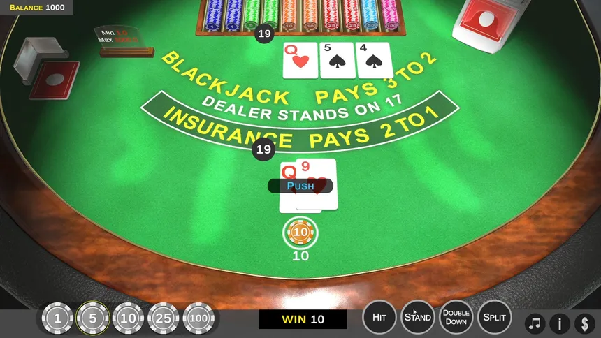 Скриншот 4 к игре Blackjack