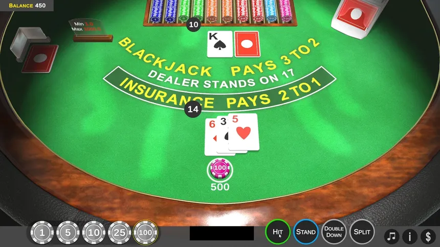 Скриншот 5 к игре Blackjack