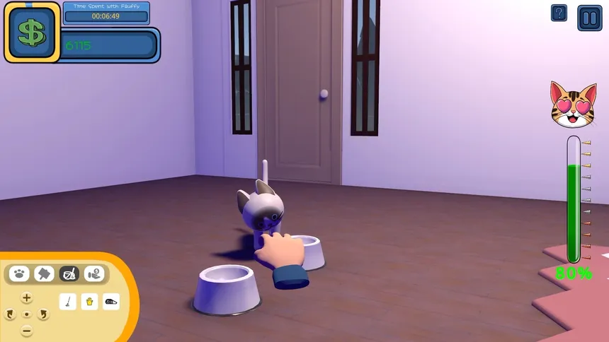 Скриншот 1 к игре Kittenship Care