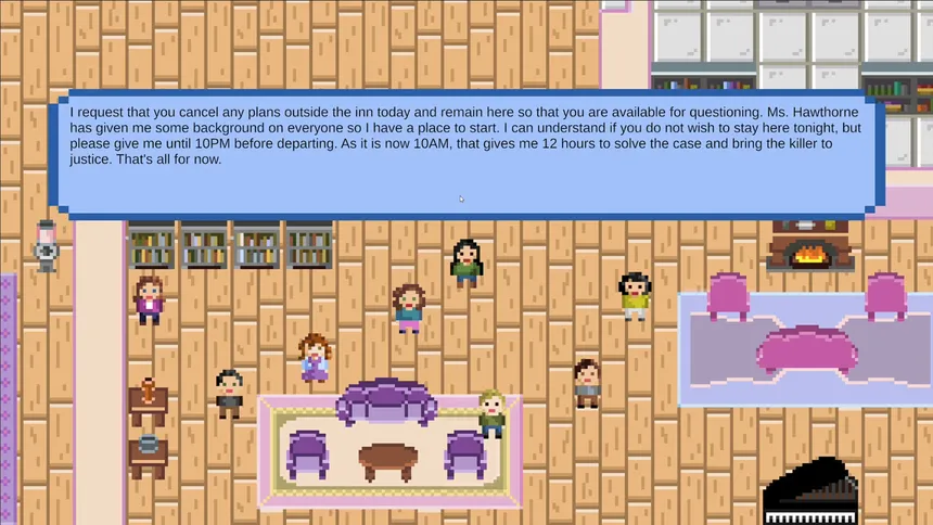 Скриншот 1 к игре Murder at Ironwood Inn