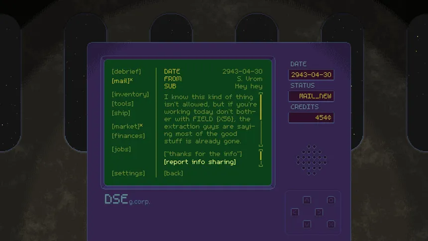 Скриншот 4 к игре Deep Space Exploitation