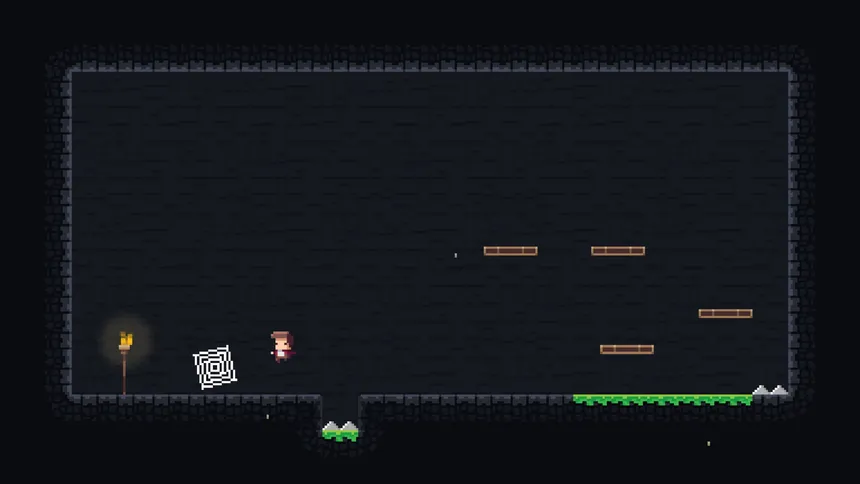 Скриншот 1 к игре Pixel Cavern Quest
