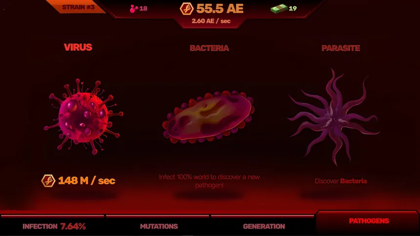 Скриншот 5 к игре Patient Zero: Plague Idle