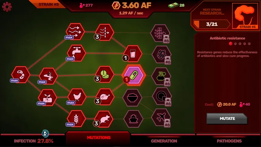 Скриншот 6 к игре Patient Zero: Plague Idle