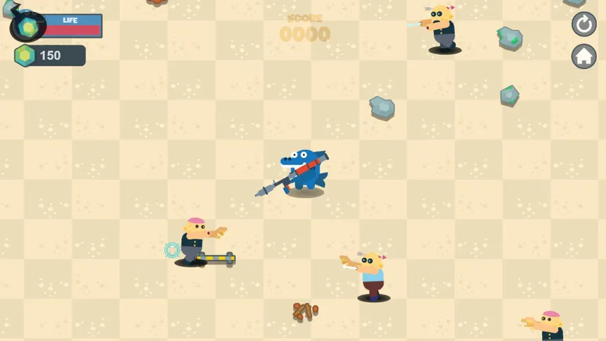 Скриншот 4 к игре Pet Hero vs Zombie