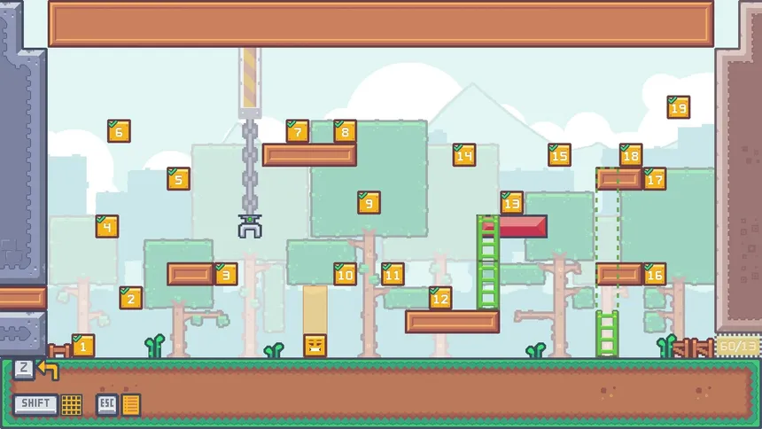 Скриншот 1 к игре 跳跳为营/Leap Tactics