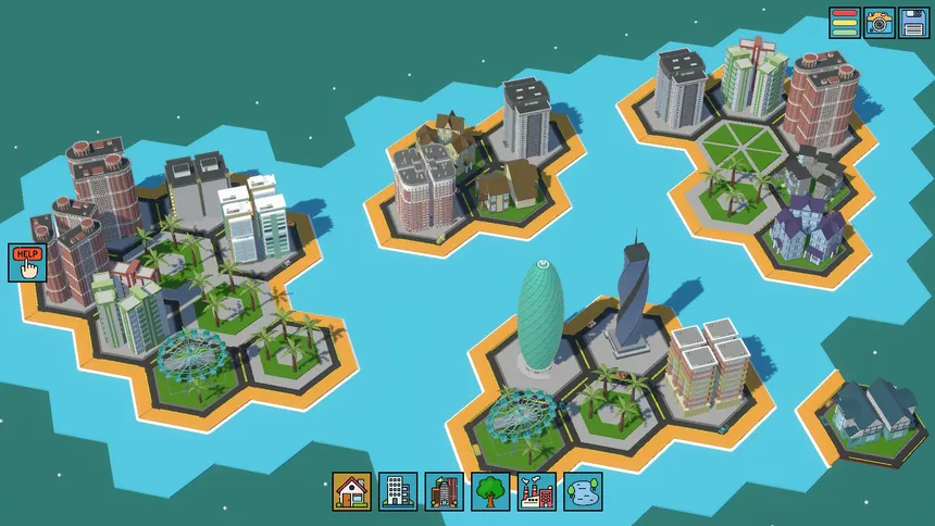 Скриншот 3 к игре HexaUrbs