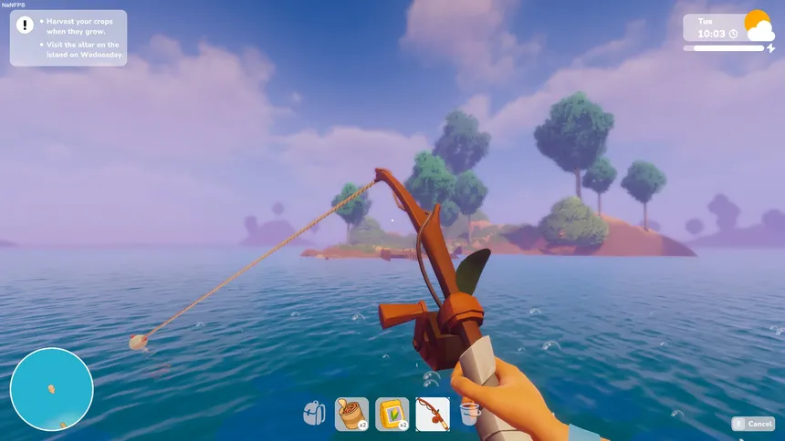 Скриншот 3 к игре Misty Valley: A Cozy Fishing Tale