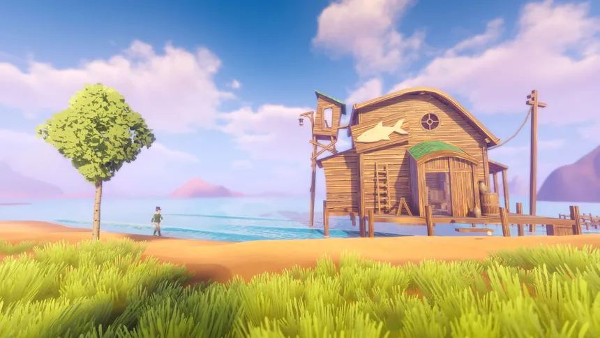 Скриншот 4 к игре Misty Valley: A Cozy Fishing Tale
