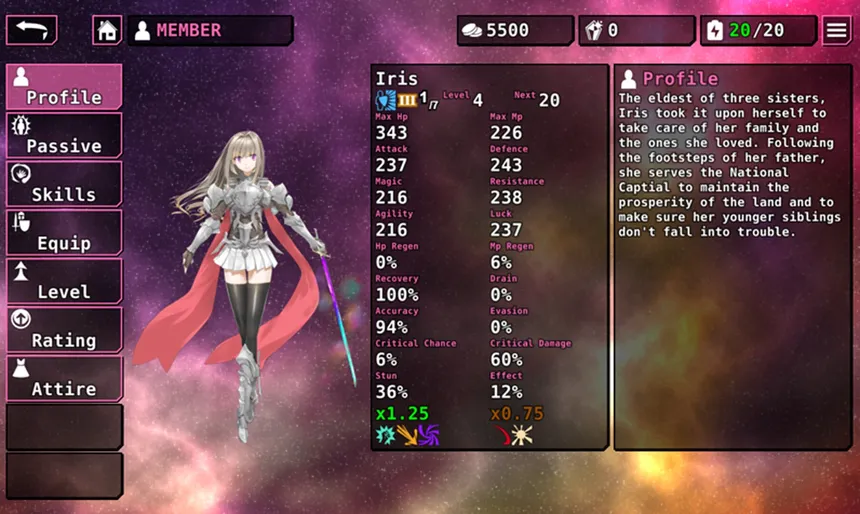 Скриншот 3 к игре In Gehenna Fantasy Heroine Edition