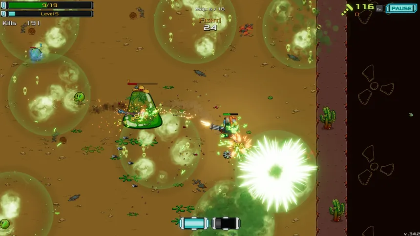 Скриншот 6 к игре Gunbot Diplomacy: Blast Off