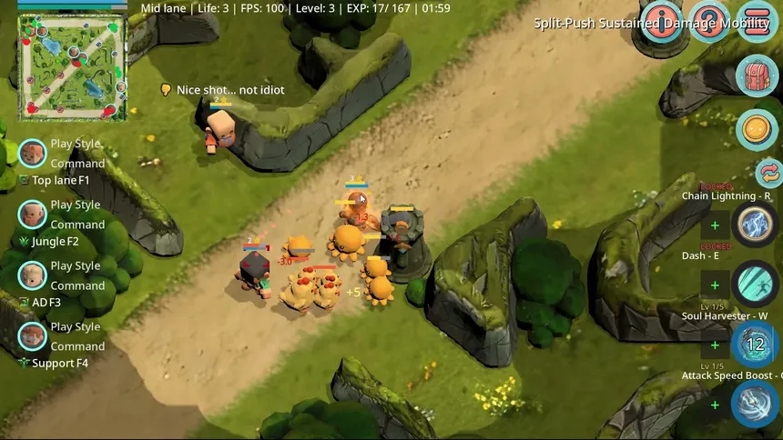 Скриншот 1 к игре FastMoBa