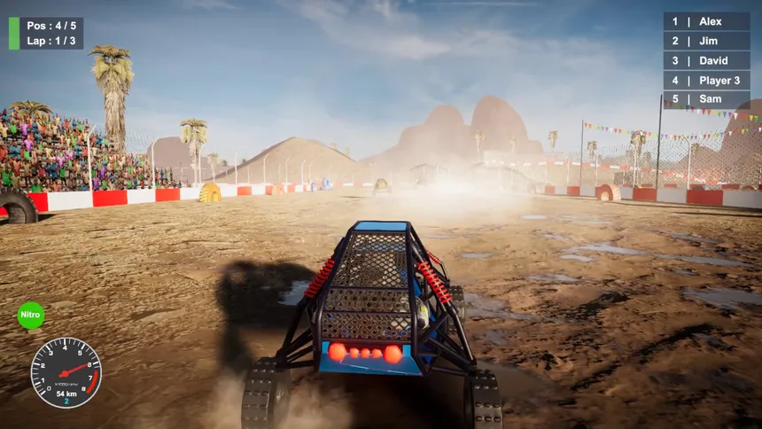 Скриншот 3 к игре Turbo Apex Redline