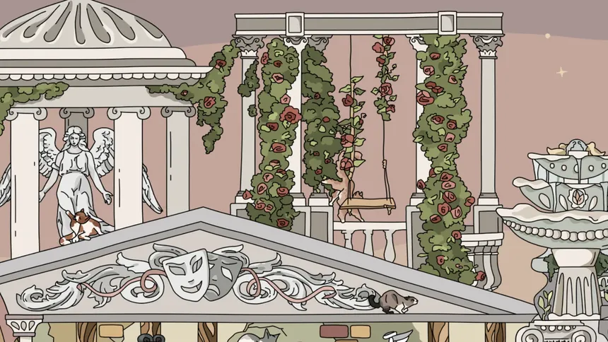 Скриншот 1 к игре Hidden Cats: Rome