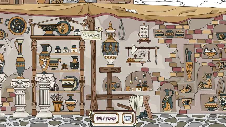 Скриншот 6 к игре Hidden Cats: Rome