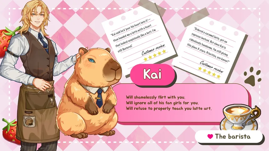 Скриншот 1 к игре Capybara Cafe  Chronicles