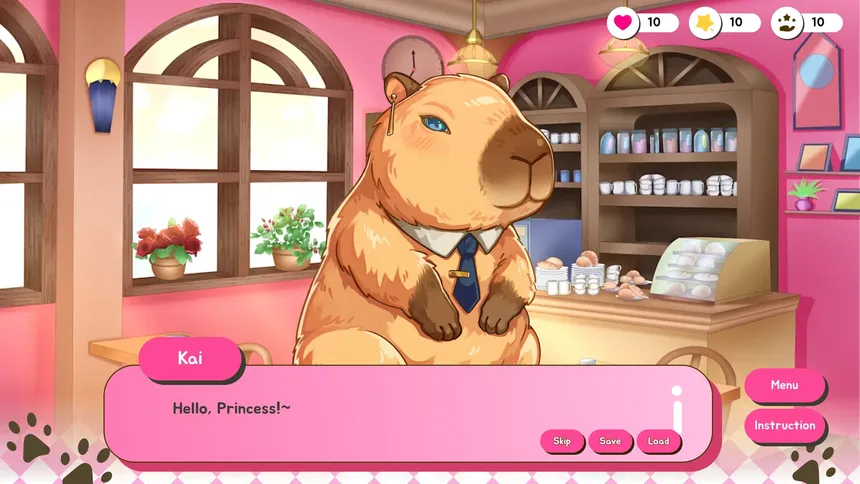 Скриншот 5 к игре Capybara Cafe  Chronicles
