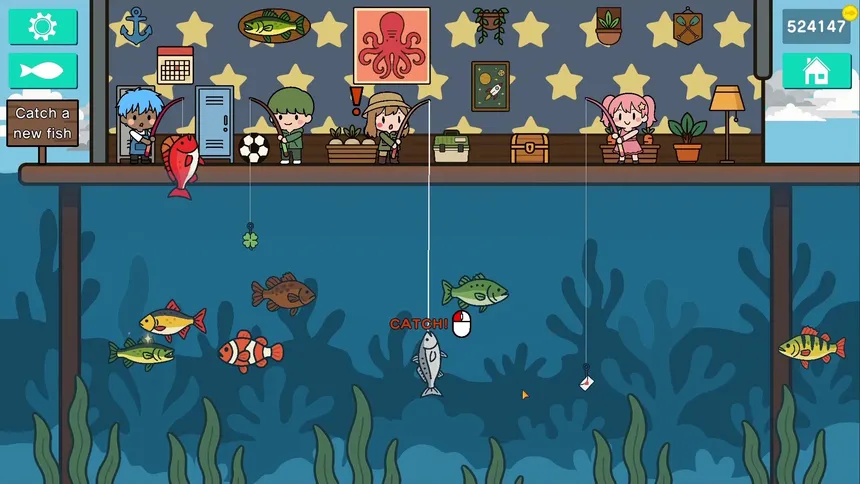 Скриншот 1 к игре Relaxing Fishing
