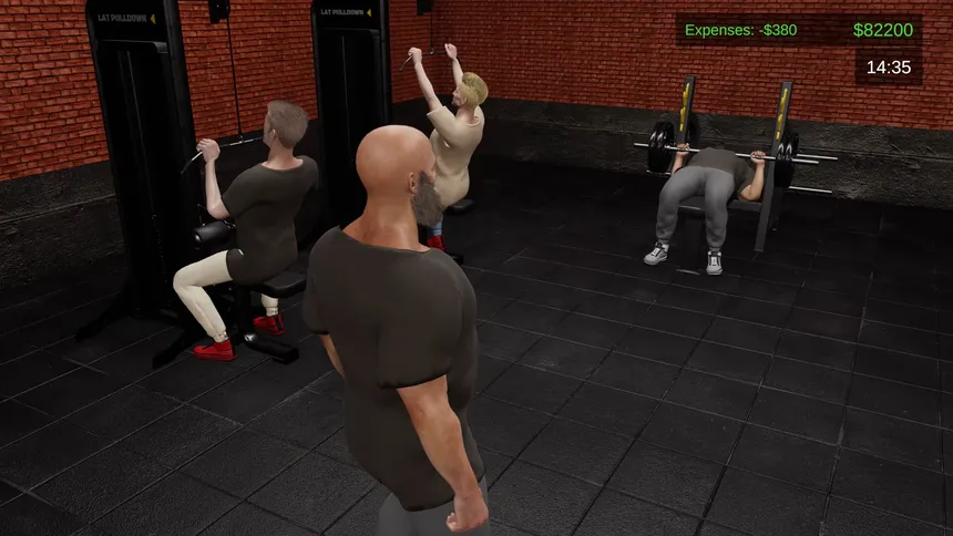 Скриншот 1 к игре Ultimate Gym Simulator