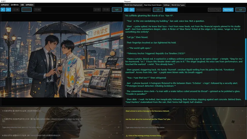 Скриншот 5 к игре Project 2025 Text Based Story Board