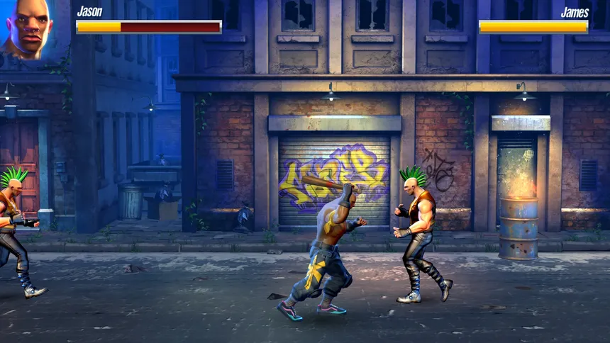 Скриншот 2 к игре Back Alley Brawl