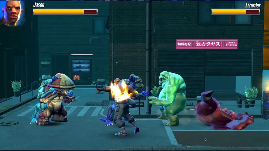 Скриншот 8 к игре Back Alley Brawl