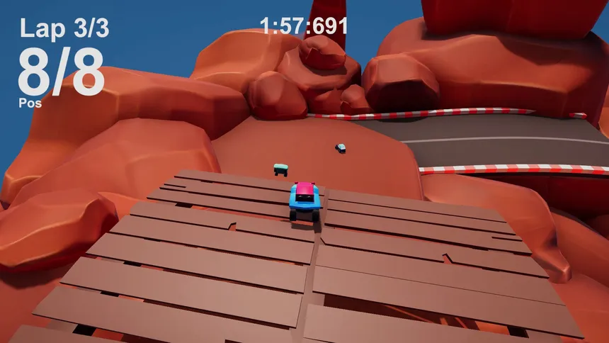 Скриншот 1 к игре Pixel Nitro Rush