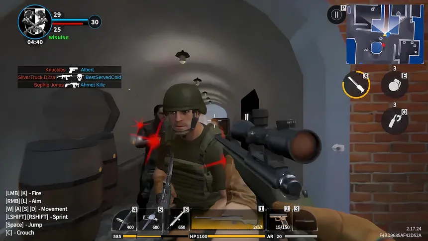 Скриншот 3 к игре Hazmob FPS: Online Shooter
