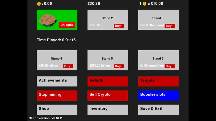 Скриншот 3 к игре Idle Crypto Mining