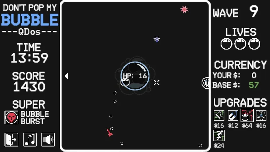 Скриншот 1 к игре Don't Pop My Bubble