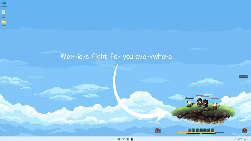 Скриншот 1 к игре Widget Warriors